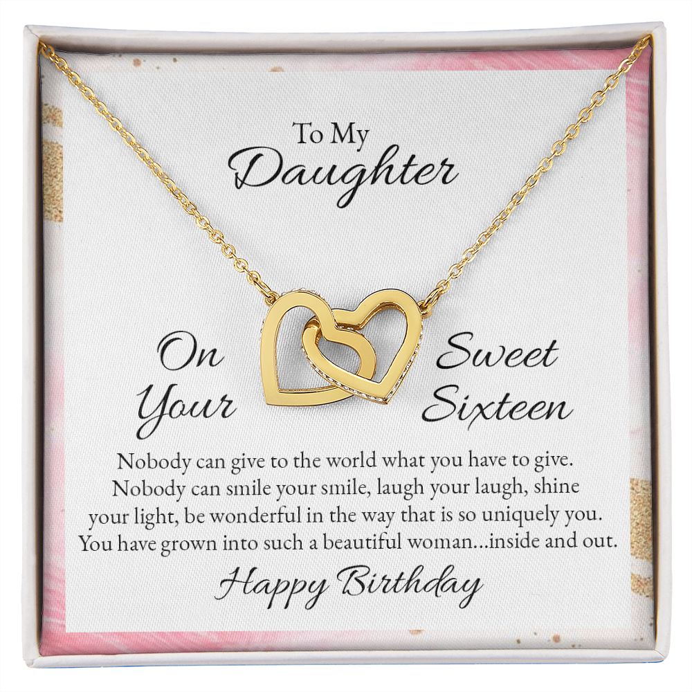 To My Daughter Nobody Can Give to the World Inseparable Necklace-Express Your Love Gifts