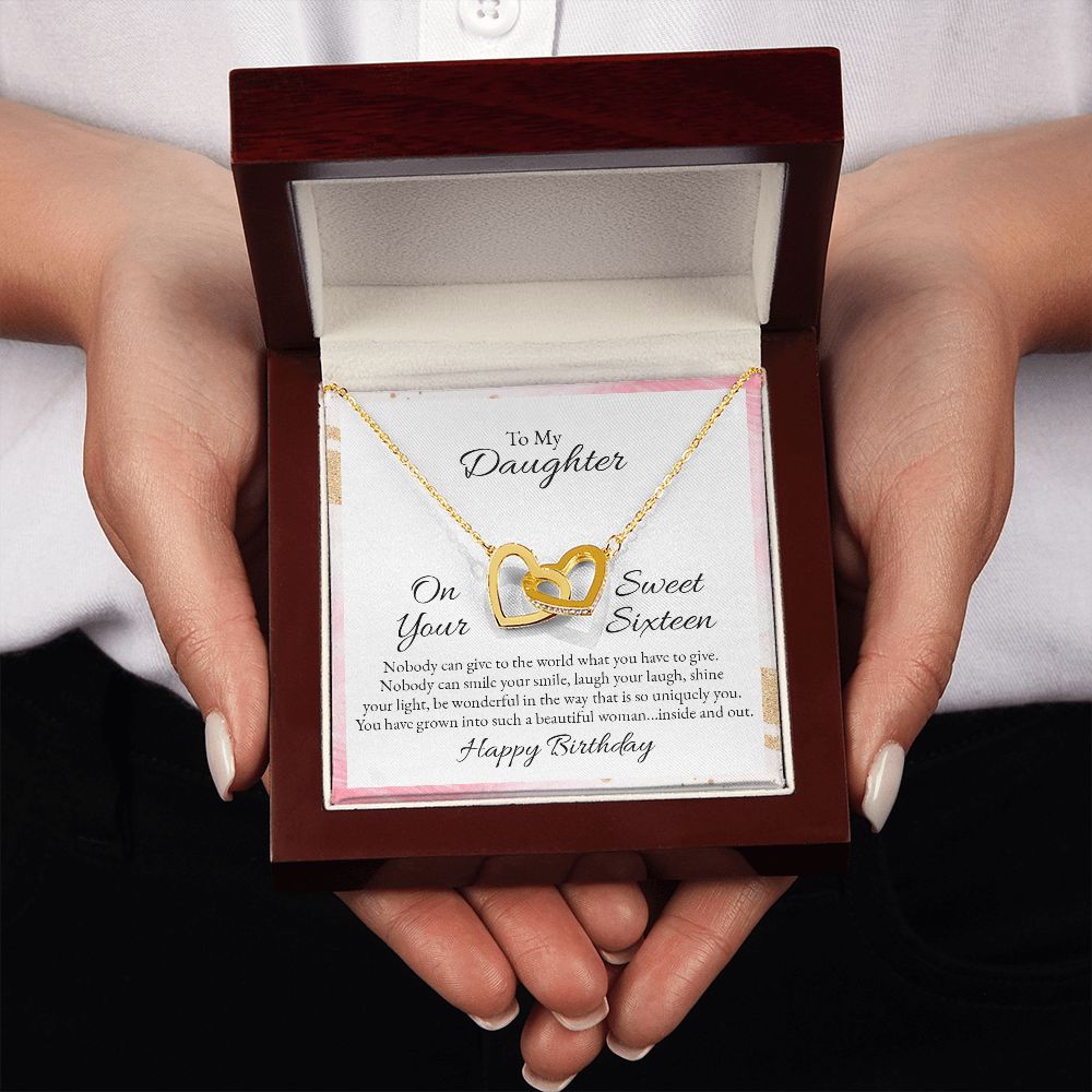 To My Daughter Nobody Can Give to the World Inseparable Necklace-Express Your Love Gifts