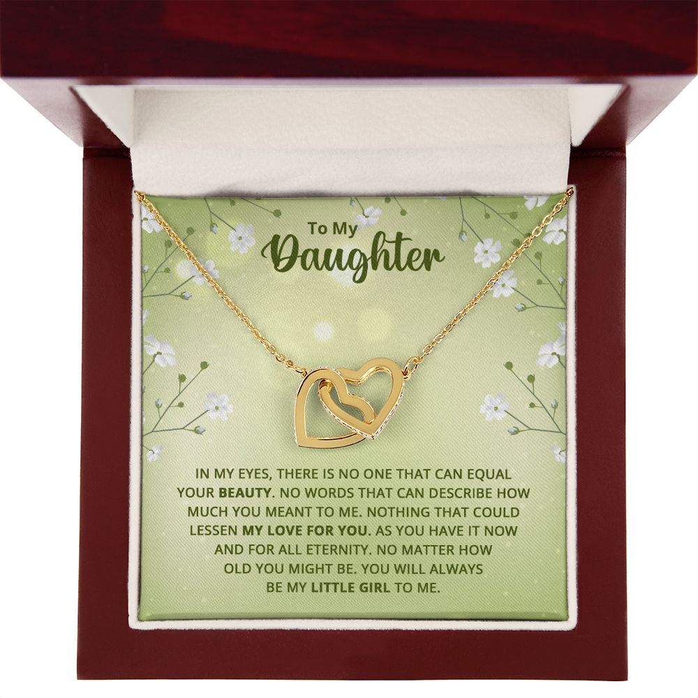 To My Daughter Nothing That Could Lessen My Love For You Inseparable Necklace-Express Your Love Gifts