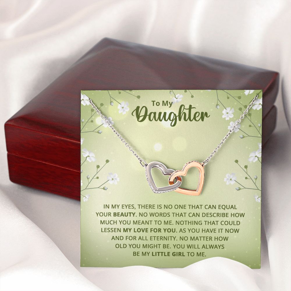 To My Daughter Nothing That Could Lessen My Love For You Inseparable Necklace-Express Your Love Gifts