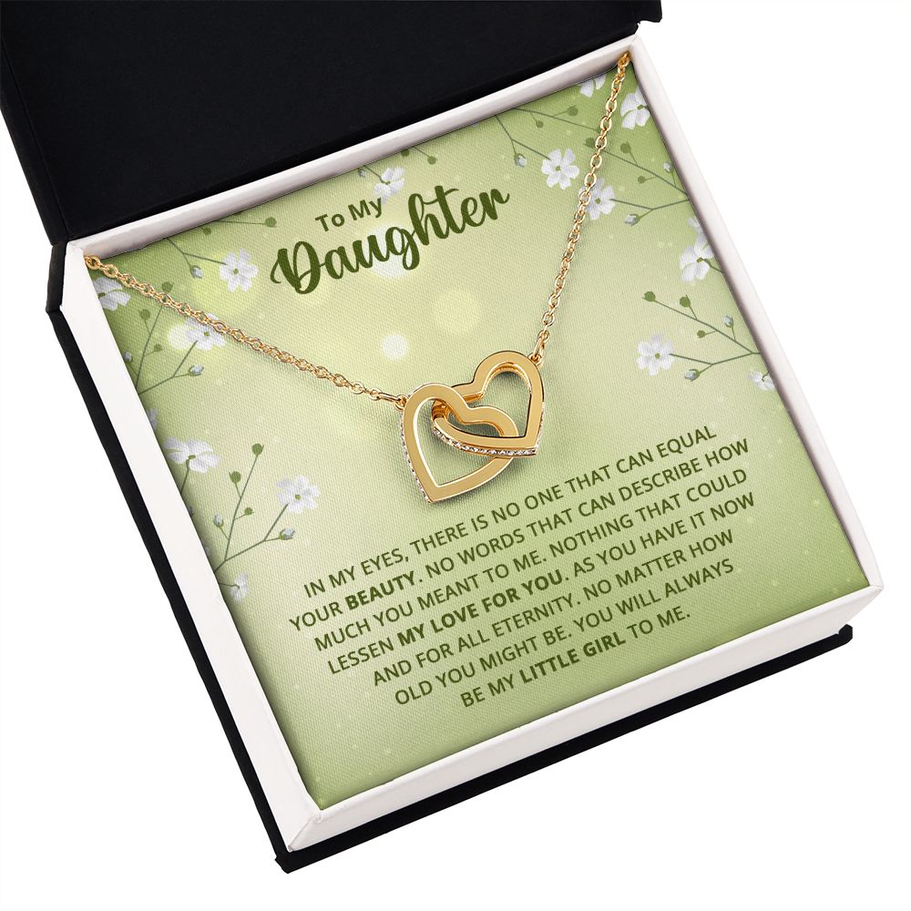 To My Daughter Nothing That Could Lessen My Love For You Inseparable Necklace-Express Your Love Gifts