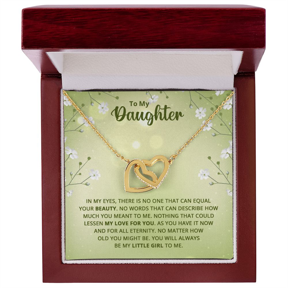 To My Daughter Nothing That Could Lessen My Love For You Inseparable Necklace-Express Your Love Gifts