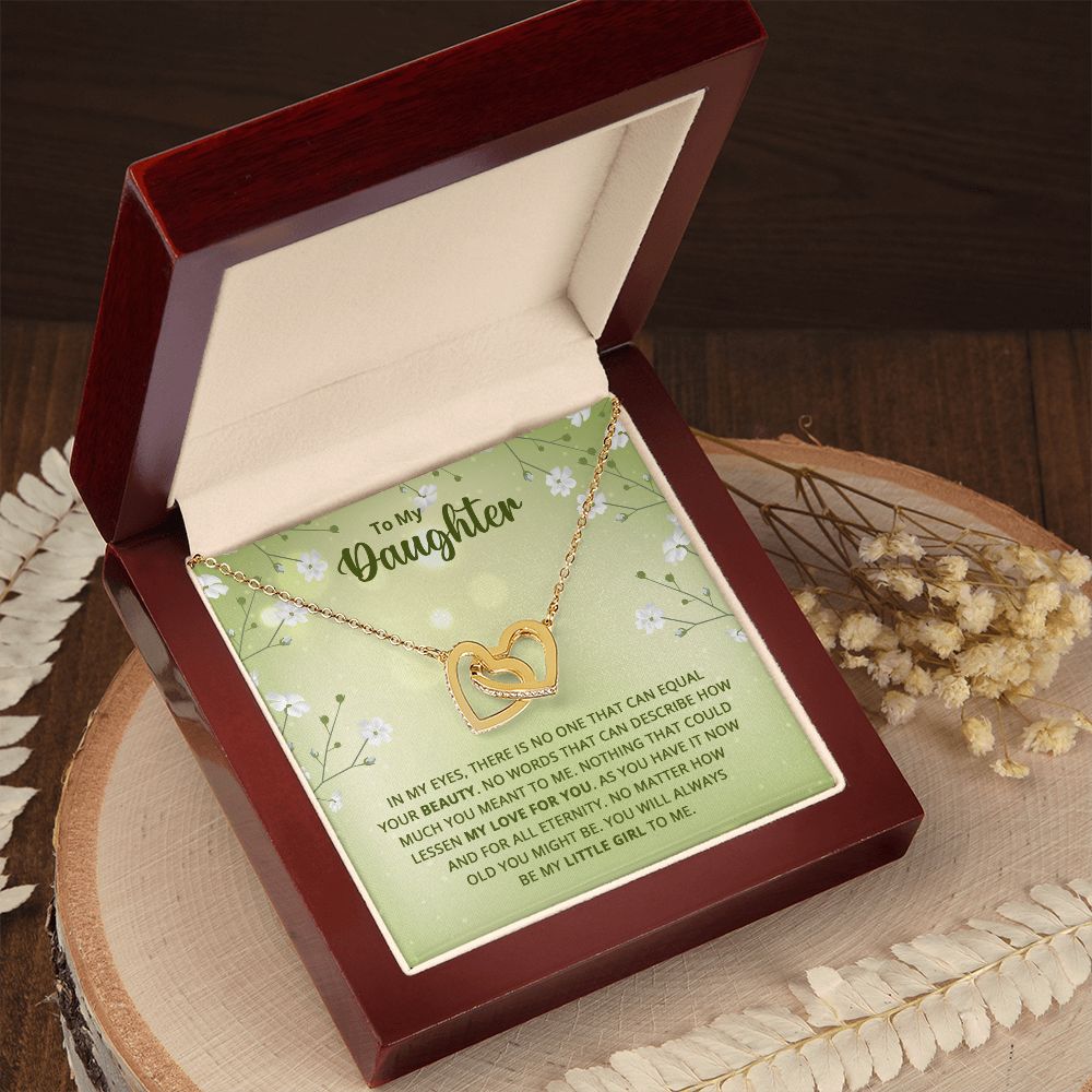 To My Daughter Nothing That Could Lessen My Love For You Inseparable Necklace-Express Your Love Gifts