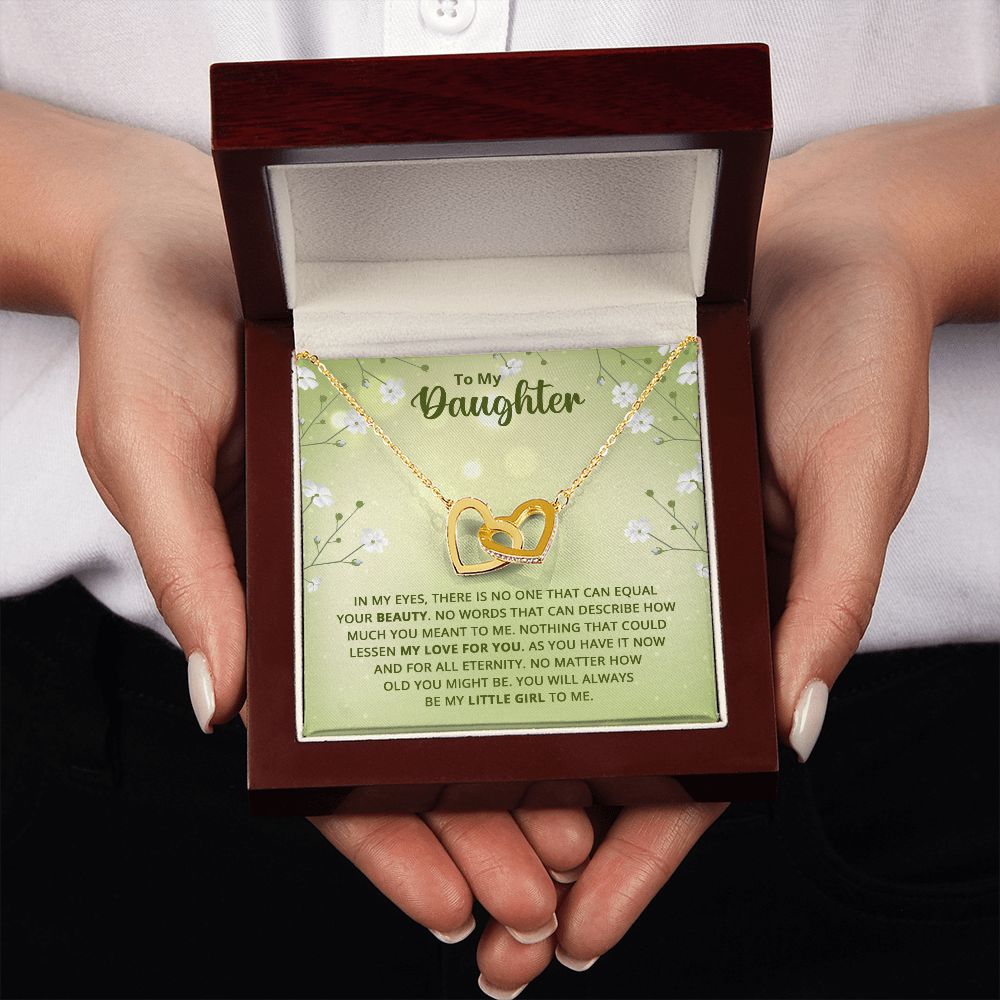 To My Daughter Nothing That Could Lessen My Love For You Inseparable Necklace-Express Your Love Gifts
