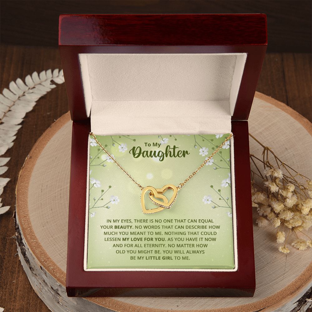 To My Daughter Nothing That Could Lessen My Love For You Inseparable Necklace-Express Your Love Gifts