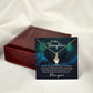 To My Daughter One of the Greatest Joys of a Parent Alluring Ribbon Necklace Message Card-Express Your Love Gifts
