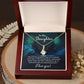 To My Daughter One of the Greatest Joys of a Parent Alluring Ribbon Necklace Message Card-Express Your Love Gifts