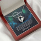 To My Daughter One of the Greatest Joys of a Parent Forever Necklace w Message Card-Express Your Love Gifts