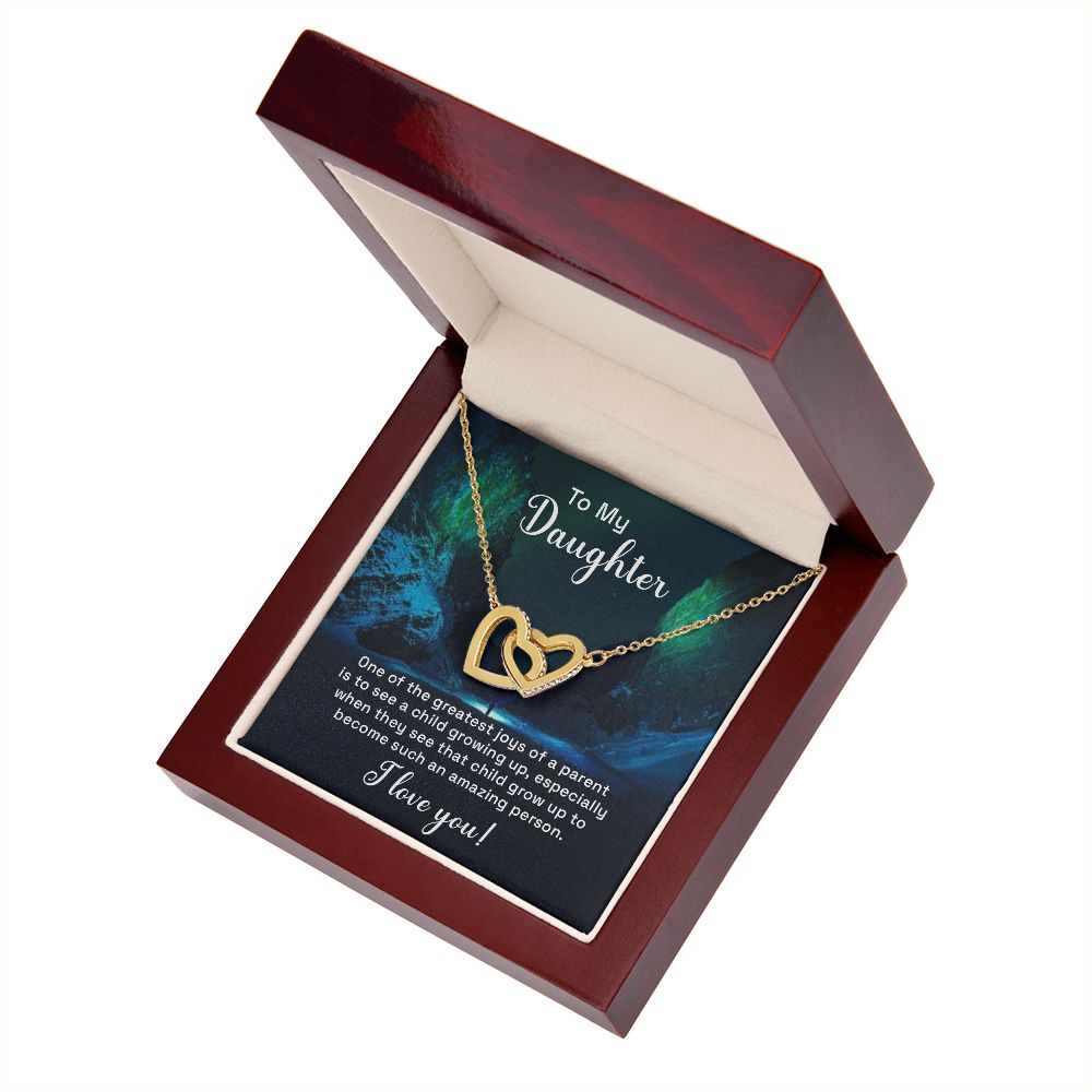 To My Daughter One of the Greatest Joys of a Parent Inseparable Necklace-Express Your Love Gifts