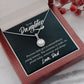 To My Daughter Precious Little Girl Eternal Hope Necklace Message Card-Express Your Love Gifts