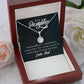 To My Daughter Precious Little Girl Eternal Hope Necklace Message Card-Express Your Love Gifts