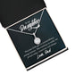 To My Daughter Precious Little Girl Eternal Hope Necklace Message Card-Express Your Love Gifts
