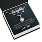 To My Daughter Precious Little Girl Eternal Hope Necklace Message Card-Express Your Love Gifts