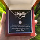 To My Daughter Precious Little Girl Eternal Hope Necklace Message Card-Express Your Love Gifts