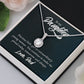 To My Daughter Precious Little Girl Eternal Hope Necklace Message Card-Express Your Love Gifts