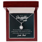 To My Daughter Precious Little Girl Eternal Hope Necklace Message Card-Express Your Love Gifts