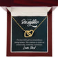 To My Daughter Precious Little Girl Inseparable Necklace-Express Your Love Gifts