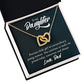 To My Daughter Precious Little Girl Inseparable Necklace-Express Your Love Gifts