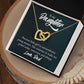 To My Daughter Precious Little Girl Inseparable Necklace-Express Your Love Gifts