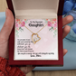 To My Daughter Prouder of You From Mom Forever Necklace w Message Card-Express Your Love Gifts