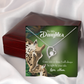 To My Daughter Rain or Shine From Mom Forever Necklace w Message Card-Express Your Love Gifts