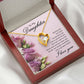To My Daughter Raising You Forever Necklace w Message Card-Express Your Love Gifts