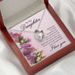 To My Daughter Raising You Forever Necklace w Message Card-Express Your Love Gifts