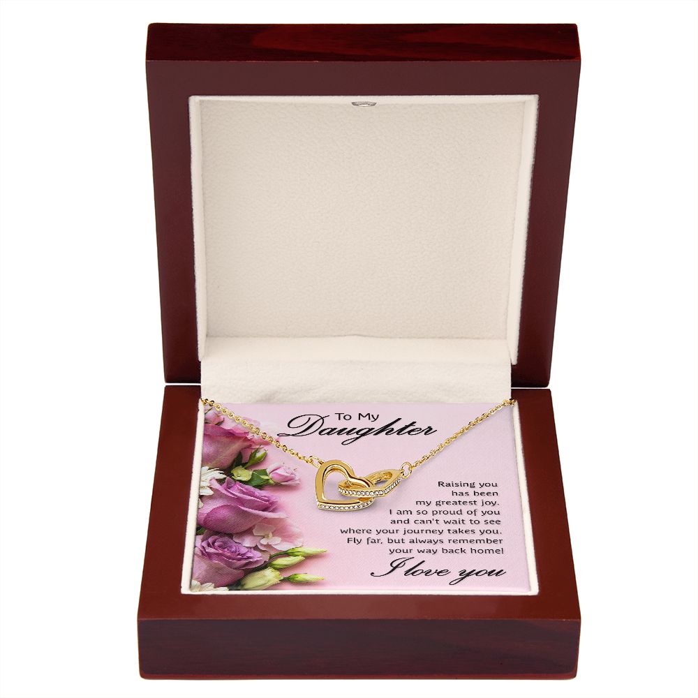 To My Daughter Raising You Inseparable Necklace-Express Your Love Gifts