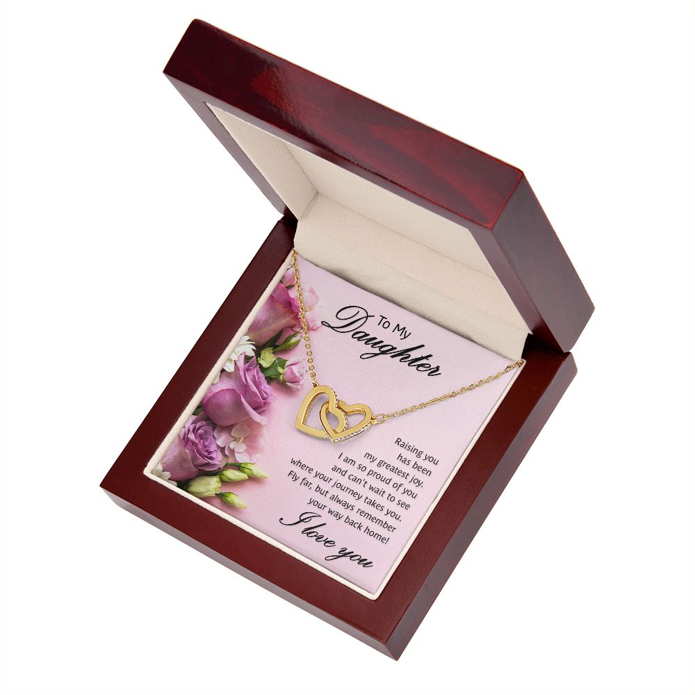 To My Daughter Raising You Inseparable Necklace-Express Your Love Gifts