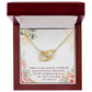 To My Daughter So Many Things to Love About You Inseparable Necklace-Express Your Love Gifts
