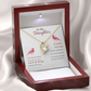 To My Daughter Some Days Are Better Forever Necklace w Message Card-Express Your Love Gifts