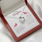 To My Daughter Some Days Are Better Forever Necklace w Message Card-Express Your Love Gifts