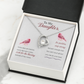 To My Daughter Some Days Are Better Forever Necklace w Message Card-Express Your Love Gifts