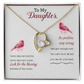 To My Daughter Some Days Are Better Forever Necklace w Message Card-Express Your Love Gifts