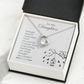 To My Daughter Strength Doesn't Come From What You Can Do Forever Necklace w Message Card-Express Your Love Gifts