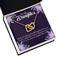 To My Daughter Thank You For Being a Beautiful Daughter Inseparable Necklace-Express Your Love Gifts