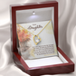To My Daughter There is No One Forever Necklace w Message Card-Express Your Love Gifts