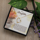 To My Daughter There is No One Forever Necklace w Message Card-Express Your Love Gifts