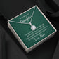 To My Daughter This Necklace From Mom Eternal Hope Necklace Message Card-Express Your Love Gifts