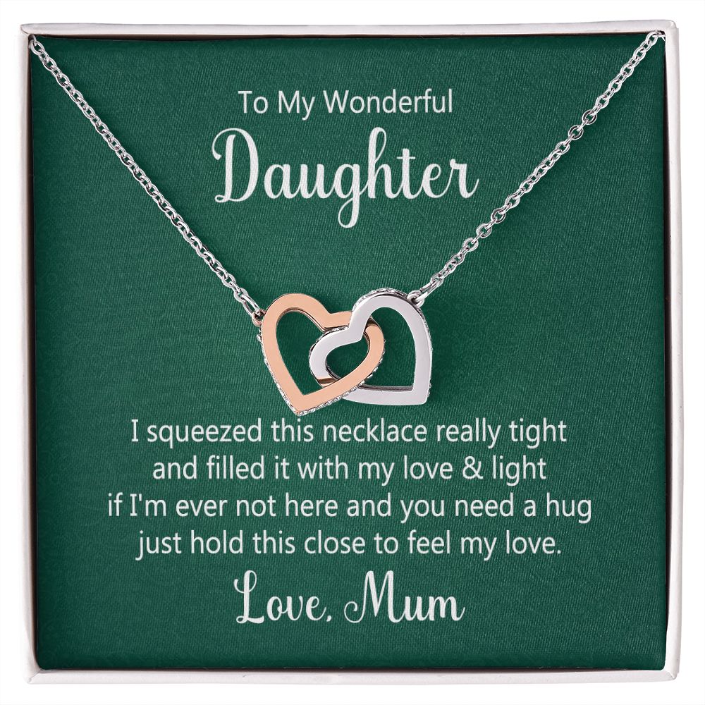 To My Daughter This Necklace From Mom Inseparable Necklace-Express Your Love Gifts
