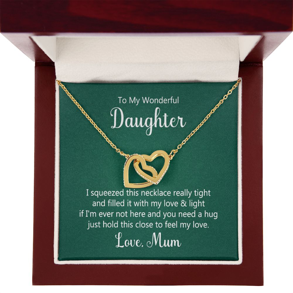 To My Daughter This Necklace From Mom Inseparable Necklace-Express Your Love Gifts