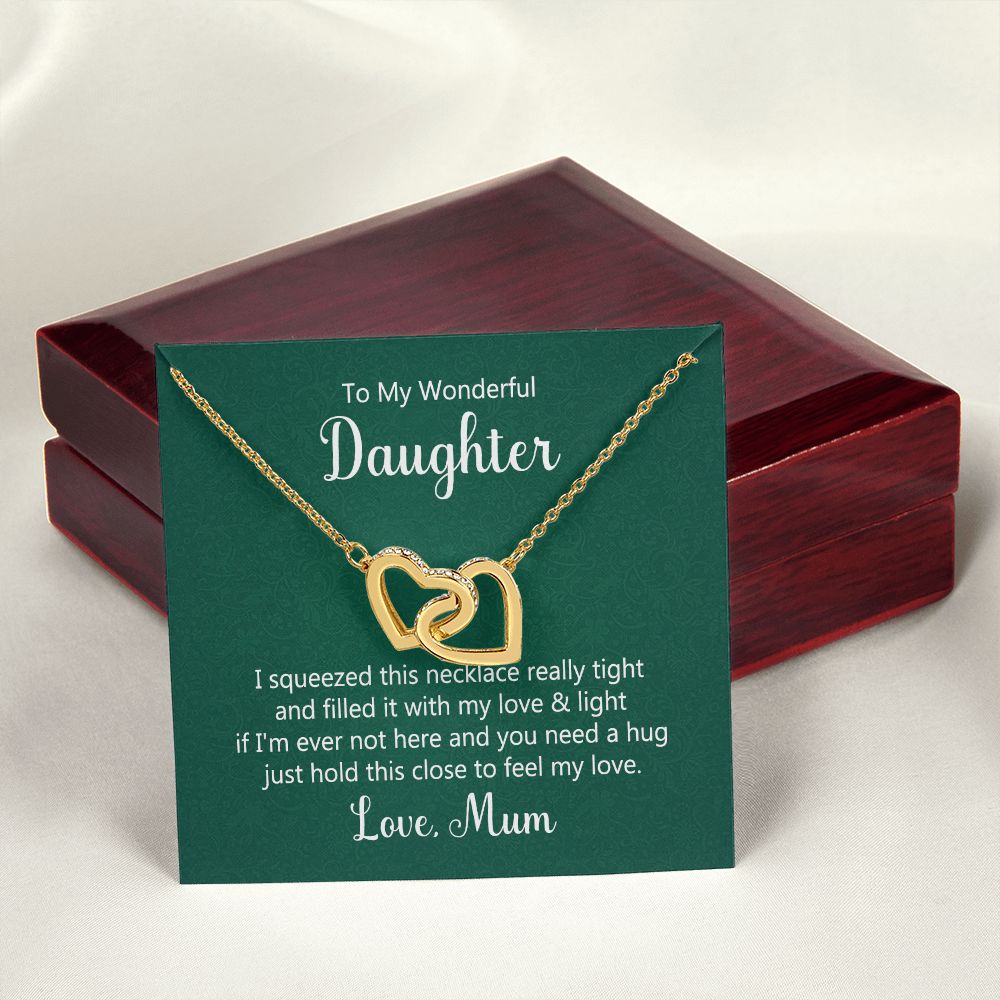 To My Daughter This Necklace From Mom Inseparable Necklace-Express Your Love Gifts