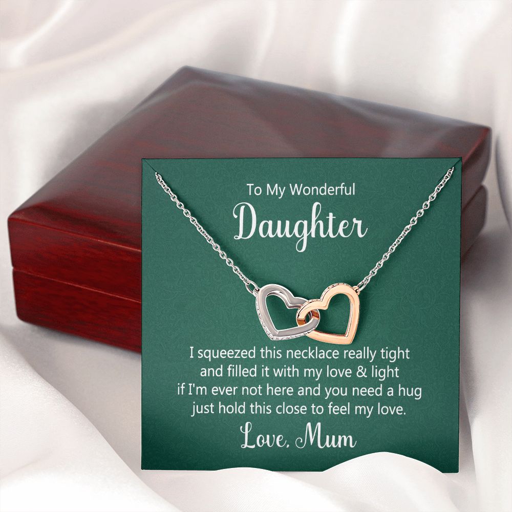 To My Daughter This Necklace From Mom Inseparable Necklace-Express Your Love Gifts