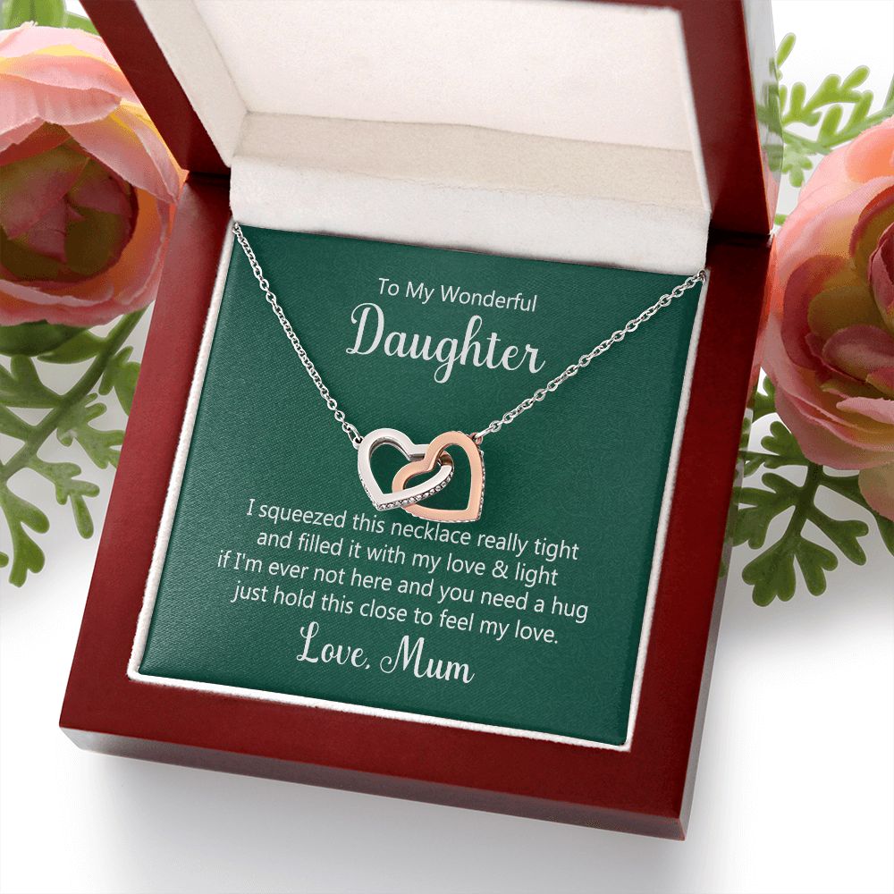 To My Daughter This Necklace From Mom Inseparable Necklace-Express Your Love Gifts