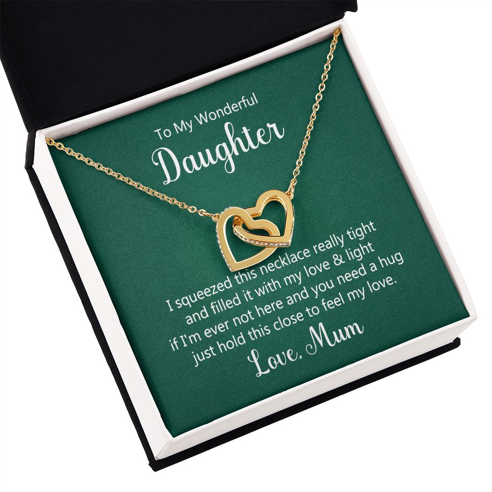 To My Daughter This Necklace From Mom Inseparable Necklace-Express Your Love Gifts