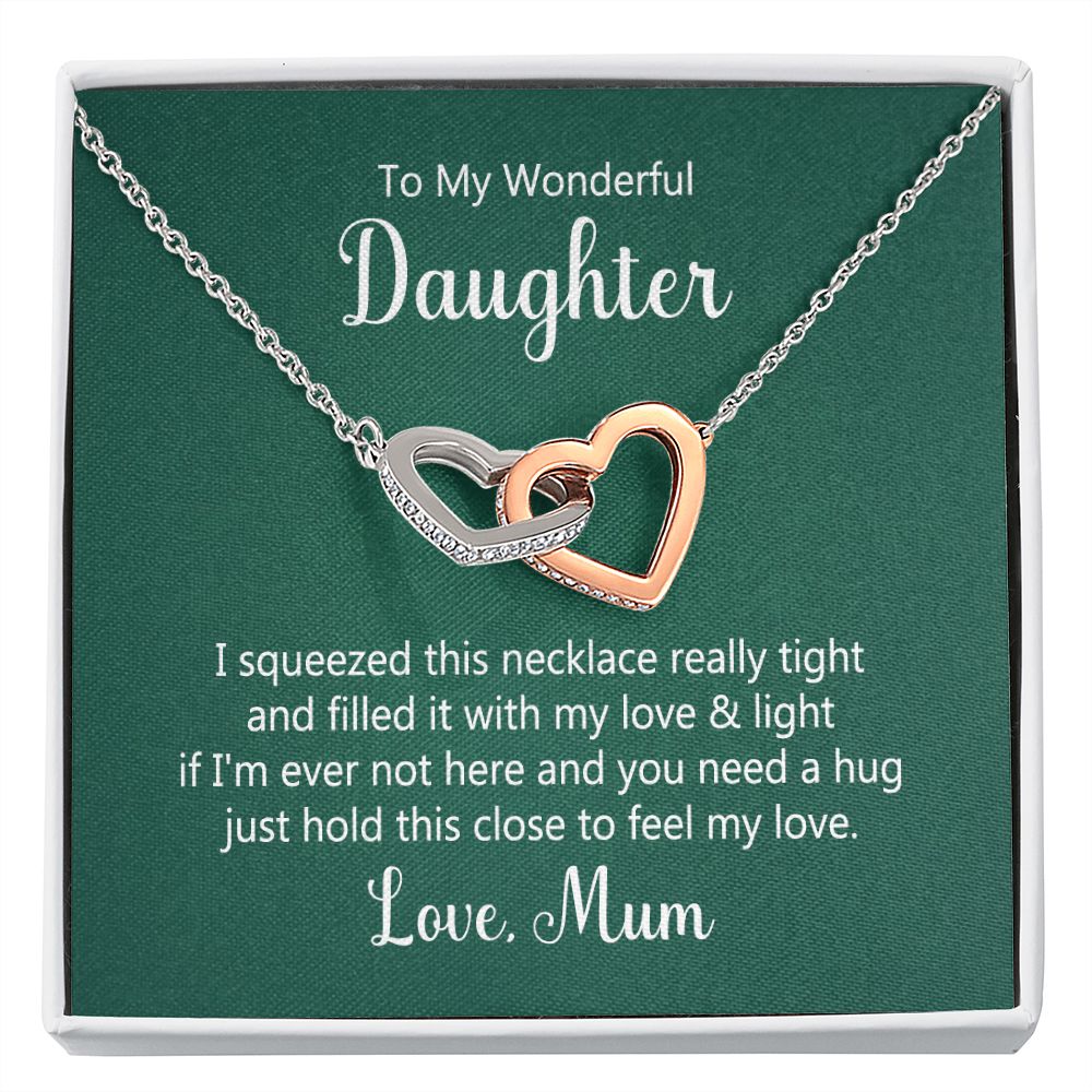 To My Daughter This Necklace From Mom Inseparable Necklace-Express Your Love Gifts