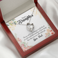 To My Daughter Wonderful Reminder to Dad Forever Necklace w Message Card-Express Your Love Gifts