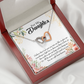 To My Daughter You Are a Gift From Heaven Religious Inseparable Necklace-Express Your Love Gifts