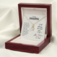 To My Daughter You Are One of The Greatest Joys From Dad Alluring Ribbon Necklace Message Card-Express Your Love Gifts