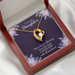 To My Daughter You've Been a Blessing Forever Necklace w Message Card-Express Your Love Gifts